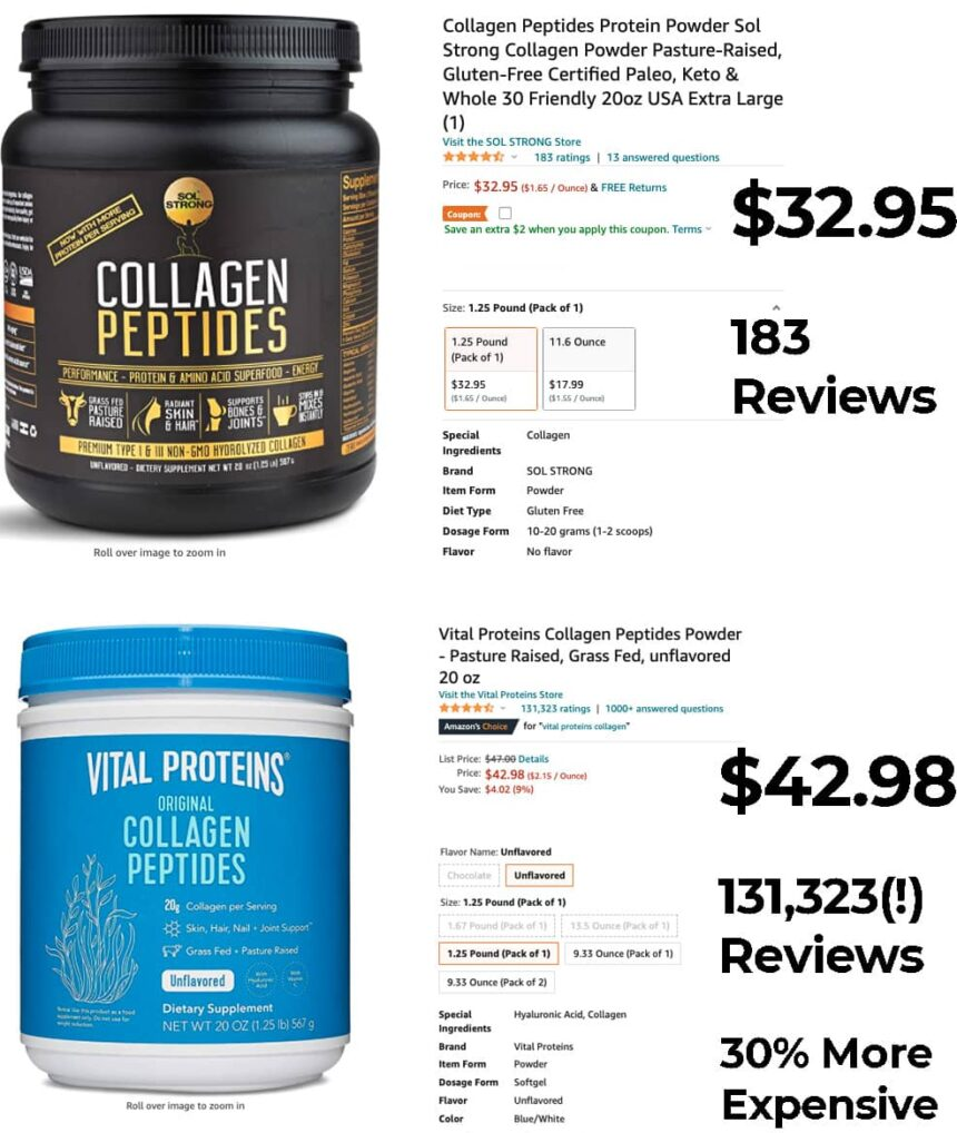 reviews vs c